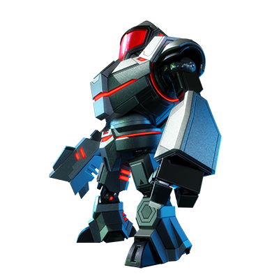 Federation Force Red Golem