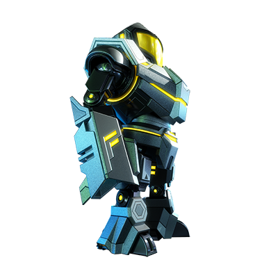 Federation Force Yellow Golem